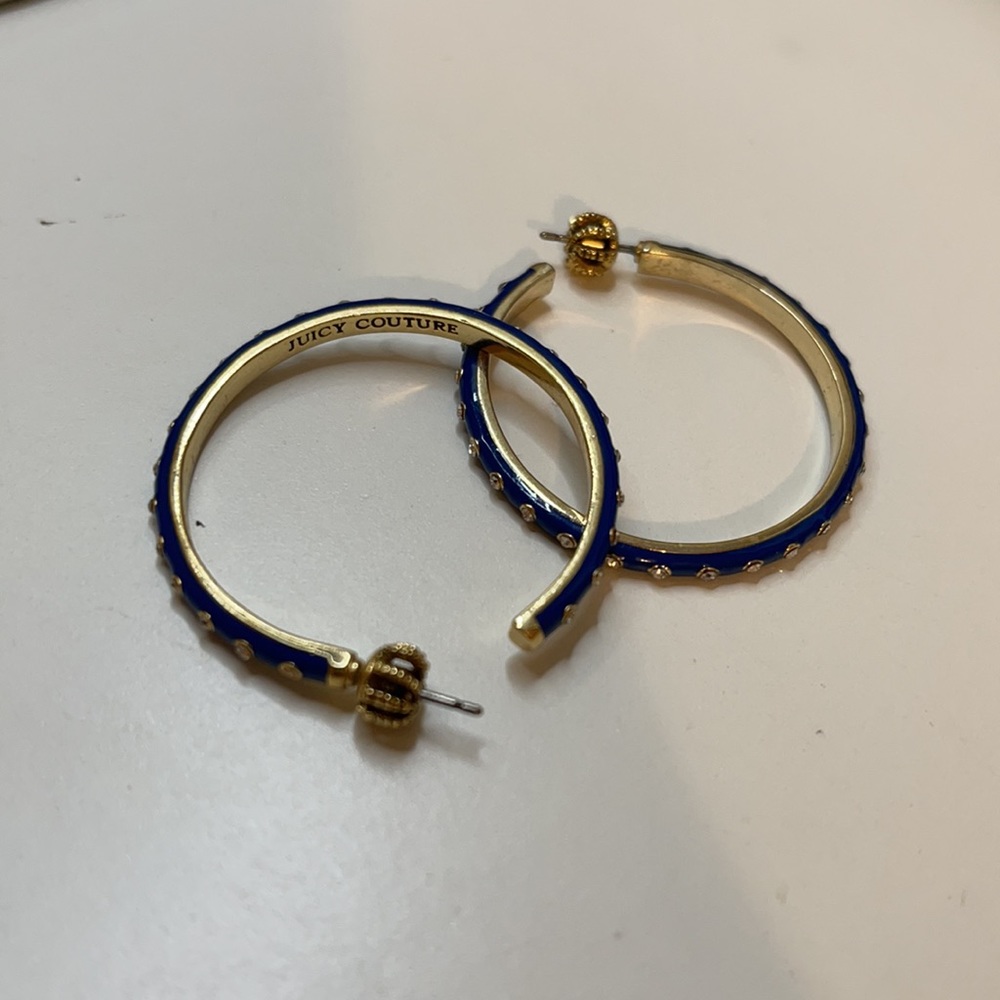 Juicy Couture Blue Earring